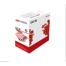 CABLE UTP CAT 5E EXTERIOR DS-1LN5EO-UU/E(O-STD) 23AWG UL HIKVISION 305 MTS 100% COBRE 307400129