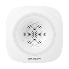 SIRENA INTERNA INAMBRICA HIKVISION 90~110dB. 1600m RF distance. 433Mhz DS-PS1-I-WB 302401725
