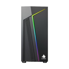 CASE GAMING RGB EAGLE WARRIOR CG03RWRA001C H410 SIN VENTILACIÓN INCLUIDA CON VIDRIO LATERAL Y TIRA RGB