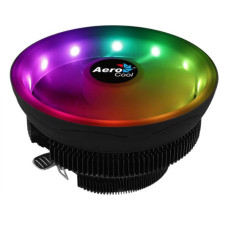 ABANICO AEROCOOL CORE PLUS ARGB PWM 4P PARA CPU ILUMINACION LED RGB NEGRO ACTC-CL30010.75