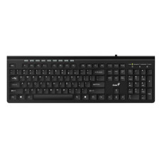 TECLADO GENIUS SLIMSTAR 230II MEMBRANA ALÁMBRICO USB ESPAÑOL 31310048401
