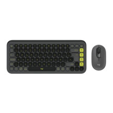 TECLADO Y MOUSE LOGITECH POP ICON COMBO INALÁMBRICO BLUETOOTH ESPAÑOL 920-013052