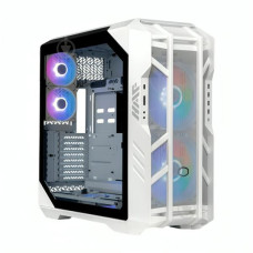 CASE GAMING RGB COOLER MASTER HAF 700 FULL TOWER 2 VENTILADORES DE 200MM Y 3 DE 120MM CON VIDRIO LATERAL Y MALLA FRONTAL H700-WGNN-S00