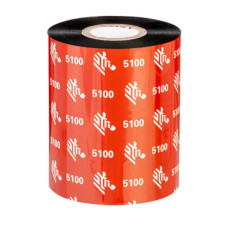 RIBBON DE RESINA ZEBRA 5100 3.50 PULGADAS X 1,476 PIES CORE 1