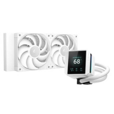 ENFRIAMIENTO LIQUIDO RGB DEEPCOOL MYSTIQUE 240 WH ARGB  2 EN 1  282MM  AM5/AM4 Y LGA1700/1200 EN ADELANTE R-LX240-WHDSNMCP-G-1