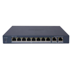 SWITCH HIKVISION DS-3E1510P-EI(O-STD)V2 (E) 8 PUERTOS GIGABIT POE Y 2 PUERTOS RJ45 20 GBPS ADMINISTRABLE 301802995