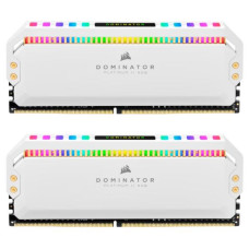 MEMORIA RAM PC 16GB (2 X 8GB) CORSAIR DOMINATOR PLATINUM RGB DDR4 3200MHZ C16 CMT16GX4M2C3200C16W