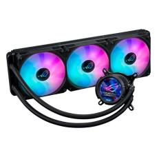 ENFRIAMIENTO LIQUIDO RGB ASUS ROG STRIX LC III 360 ARGB LCD 3 EN 1  360MM  LGA 1851 / 1700 / 1200 / 115x Y AM5 / AM4 CON PANTALLA LCD DE 2.1