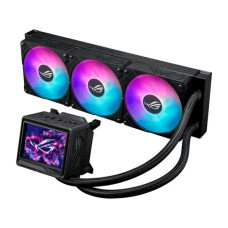 ENFRIAMIENTO LIQUIDO RGB ASUS ROG RYUJIN III 360 ARGB EXTREME 3 EN 1 360MM  LGA 1851 / 1700 / 1200 / 115X Y AM5 / AM4 CON PANTALLA LCD DE 3.5