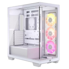 CASE RGB CORSAIR ICUE LINK 3500X TORRE MEDIA ACERO 3 ABANICOS LATERALES CC-9011281-WW