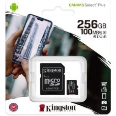 MEMORIA MICRO SD 256GB CANVAS SELECT KINGSTON SDCS2/256GB