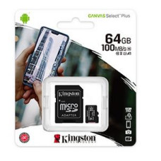 MEMORIA MICRO SD 64GB CLASE 10 KINGSTON SDCS2/64GB