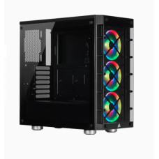 CASE GAMING RGB CORSAIR ICUE 465X MID TOWER VENTILADORES 3 DE 120MM CON VIDRIO LATERAL Y MALLA FRONTAL CC-9011188-WW